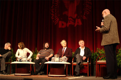 Moderator Kagan explains the format...