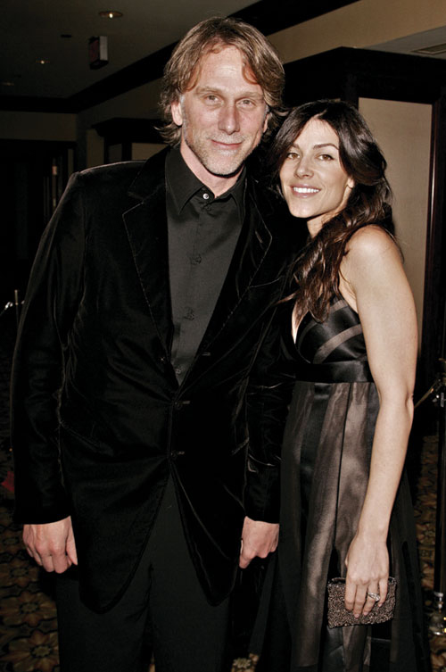 Dramatic Series Night Nominee Peter Horton and wife Nicole.