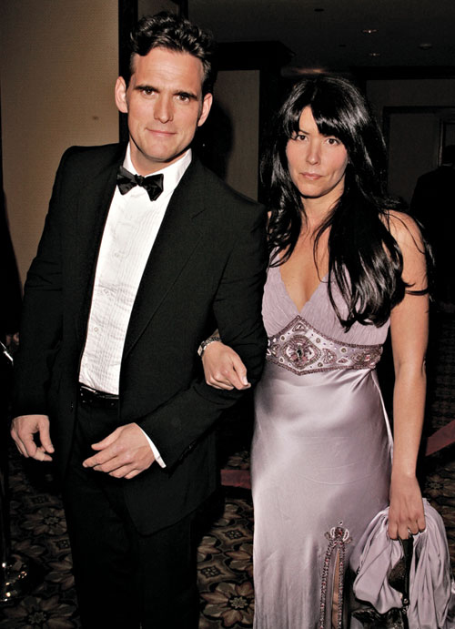 Presenter Matt Dillon and Director Patty Jenkins.