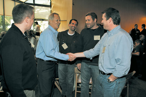 Reality Programs Nominees Star Price, Bertram Van Munster, Tony Croll, Ross Breitenbach, and J. Rupert Thompson.