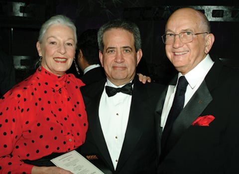 Actress Jane Alexander, Roth and DGA Board member Ed Sherin.