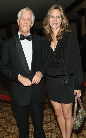 DGA President Michael Apted and wife Dana Stevens.