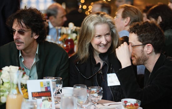 DGA Fifth Vice President Betty Thomas chats with 2007 Feature Film Nominee Ethan Coen.