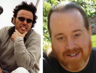 EAM BABEL: Alejandro González Iñárritu (left) and his longtime editor Stephen Mirrione. Their collaboration is like an ongoing conversation between two professionals.- photos by Fernando Franco.