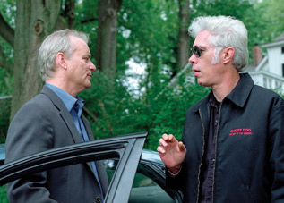 Jim Jarmusch directing Bill Murray in Broken Flowers (2005)