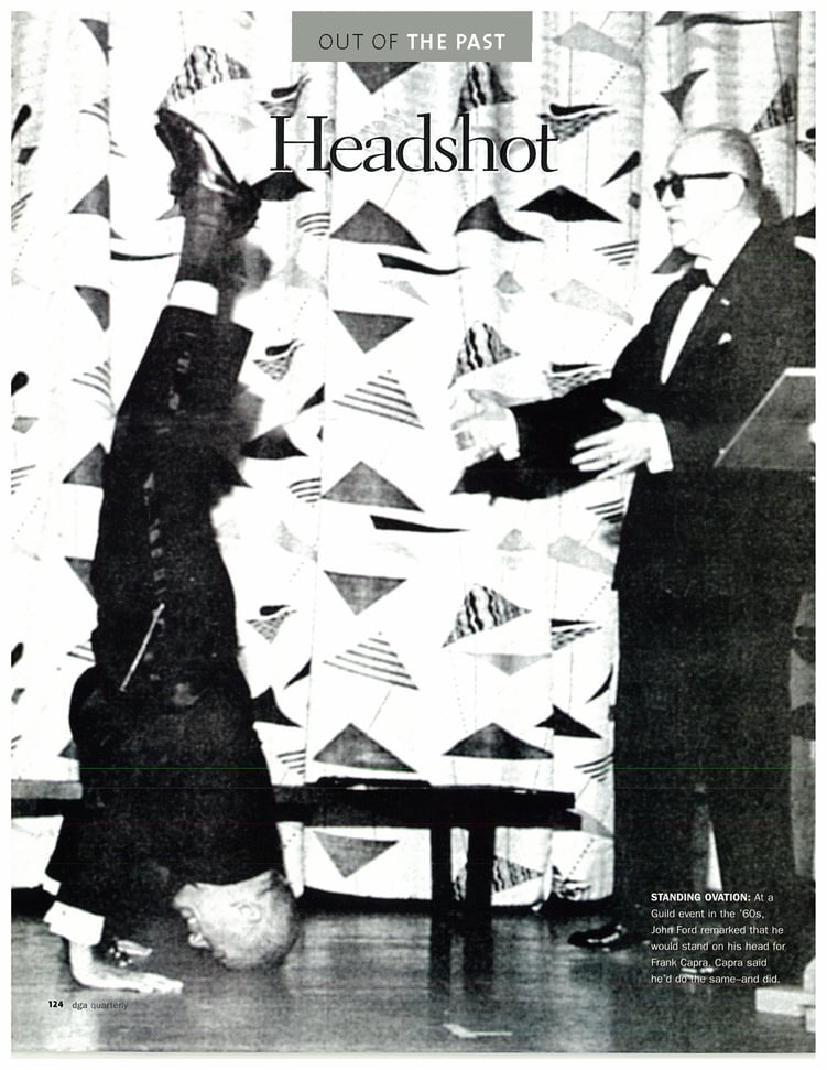 Frank Capra & John Ford