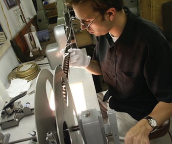  BEAT THE CLOCK: The UCLA Archive, the second-biggest in the country, has been rescuing films for 20 years but it's a race against time to save irreplaceable pieces of our cultural history. - Photo: Courtesy of George Eastman House