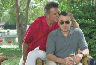 BRIGHT IDEAS: By being patient and observant, Roach got great comic performances from Dustin Hoffman and Robert De Niro in Meet the Fockers.