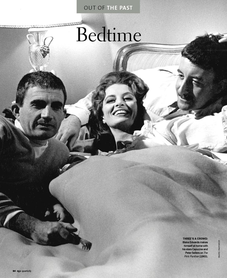 DGA Quarterly Spring 2009 Out of the Past Blake Edwards