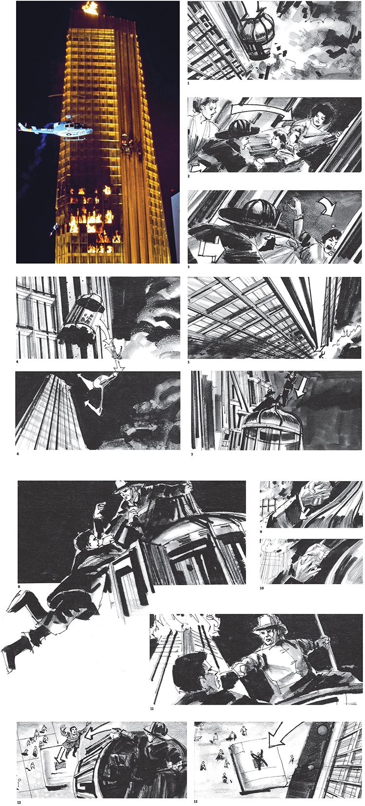 DGA Quarterly Drawing Board Towering Inferno