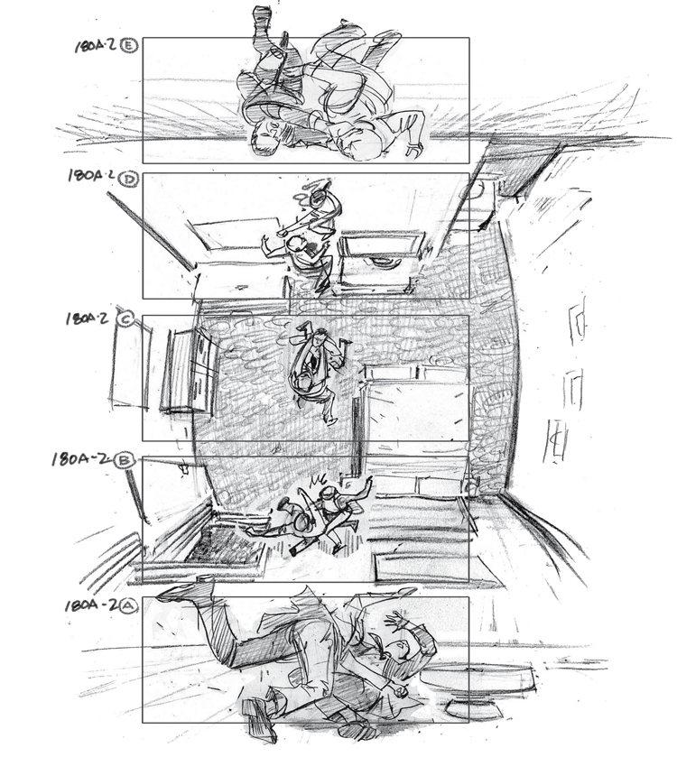 Drawing Board Chris Nolan Inception
