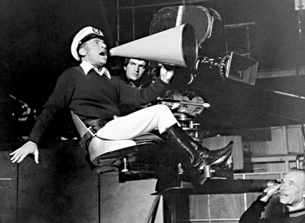 Mel Brooks directing Silent Movie