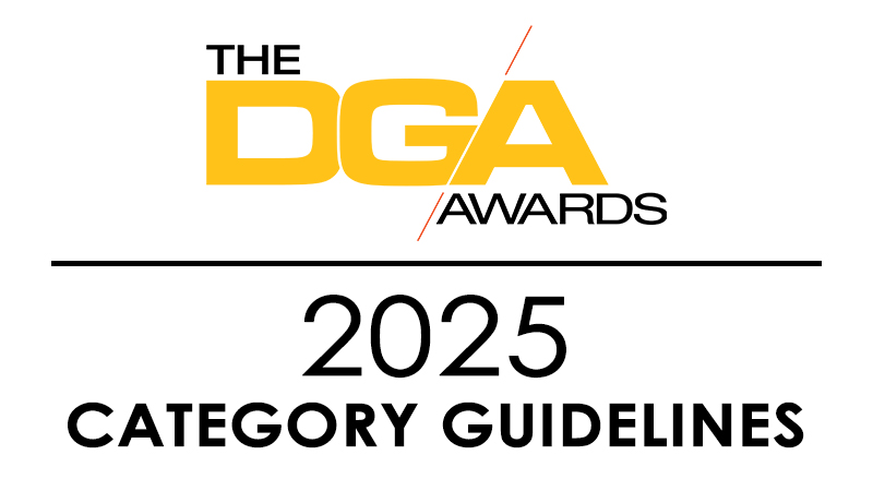 DGA Awards 2025 Category Guidelines