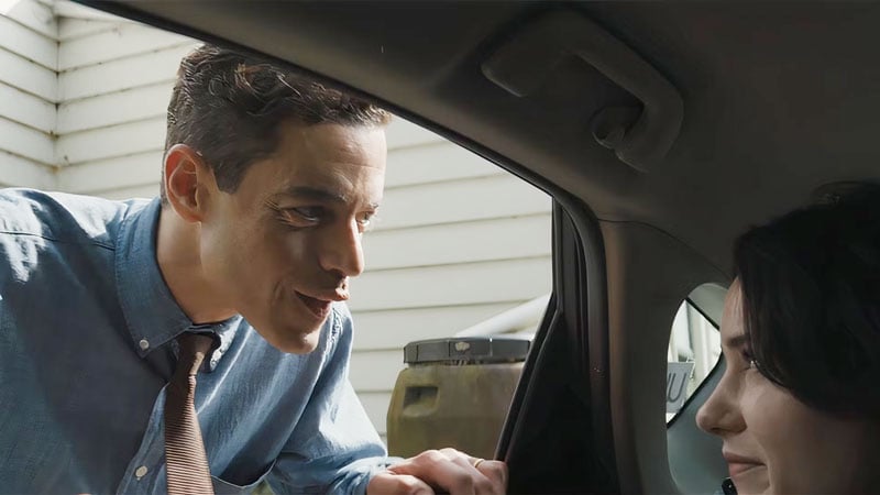Film still from The Amateur Directed by James Hawes