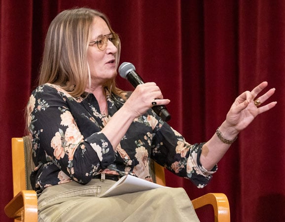 Director Sarah Pirozek