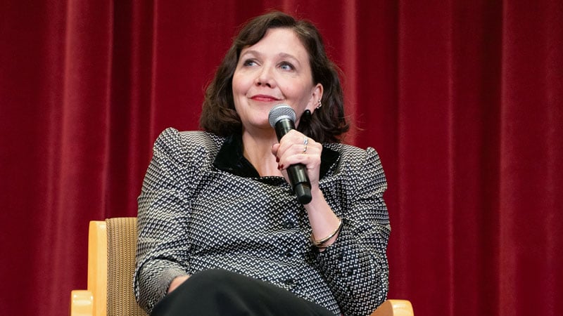 Director Maggie Gyllenhaal discusses The Bride!