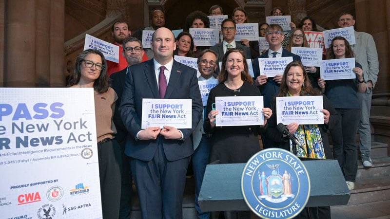 DGA Shows Support For NY FAIR News Act