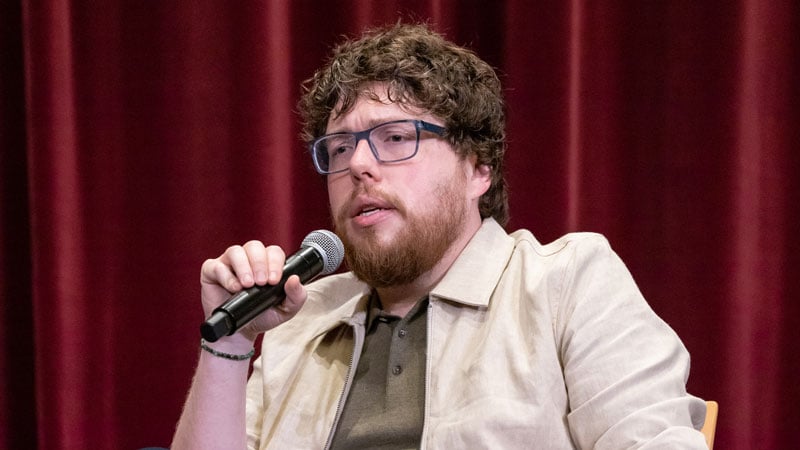 Director Julian Schnabel discusses In the Hand of Dante