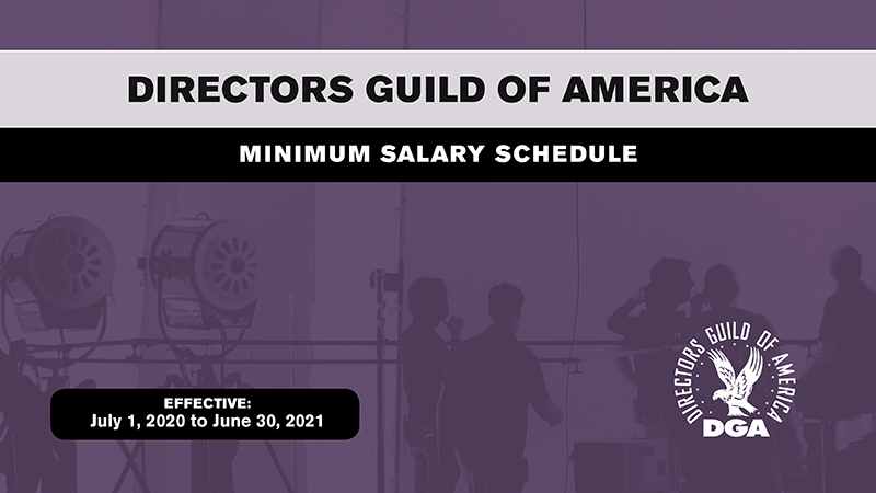 DGA Rate Cards 2020 - 2021