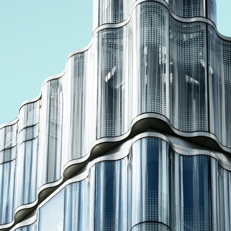 Office building to illustrate financial services