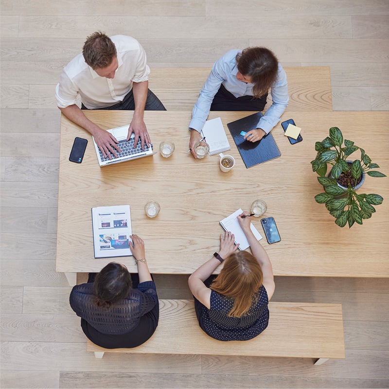 Informal meeting from above