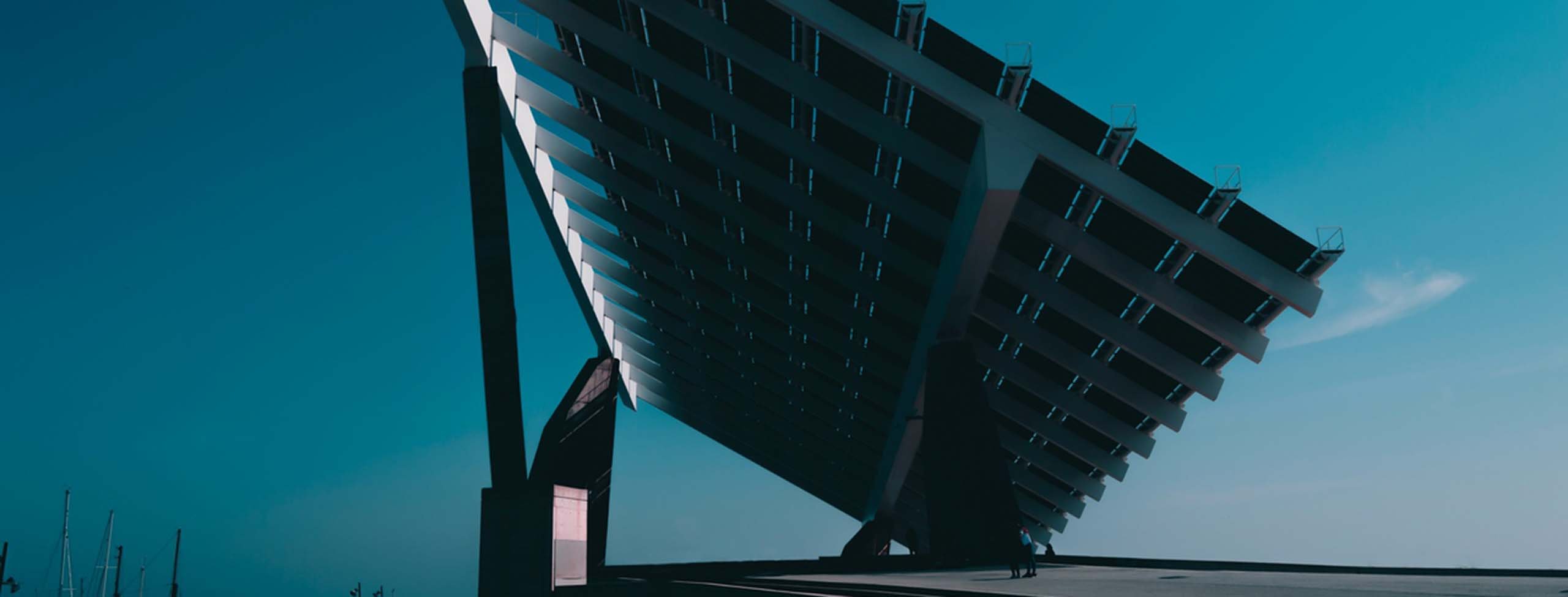 giant solar panel
