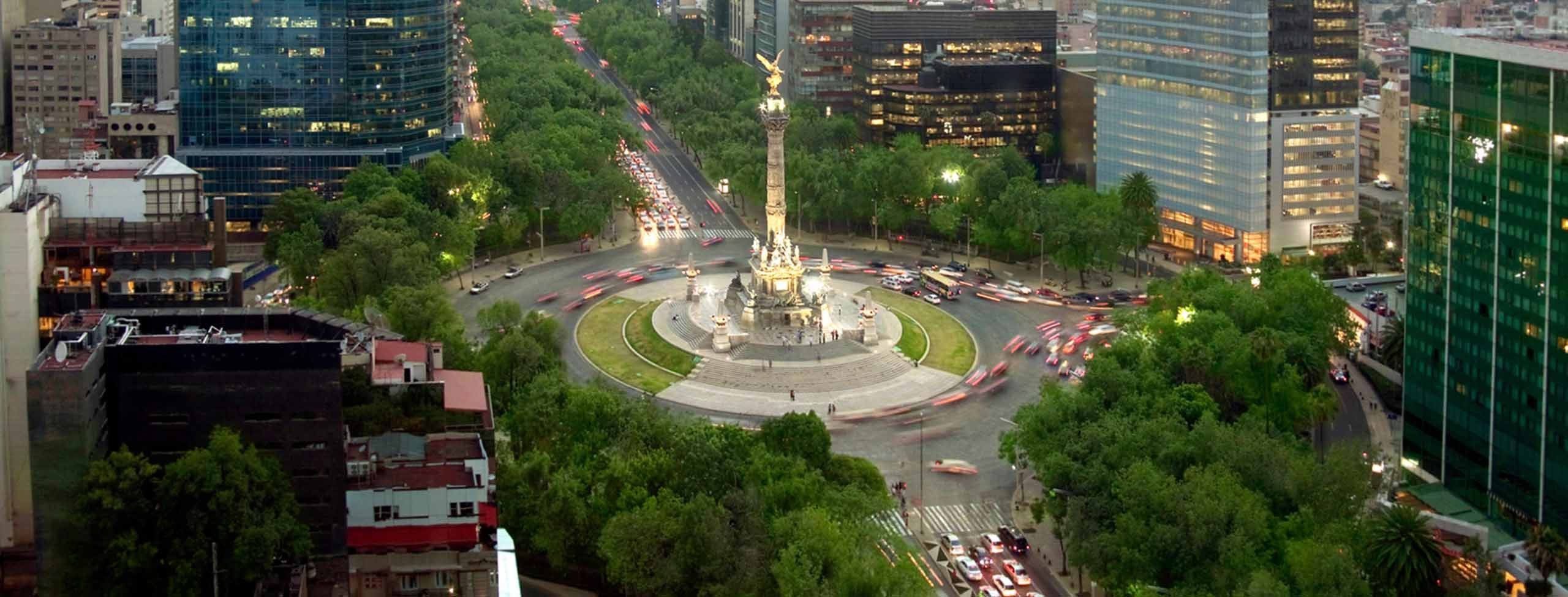 Mexico City abstract building