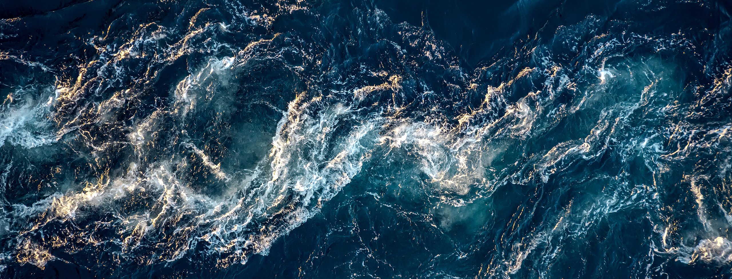 River meets sea