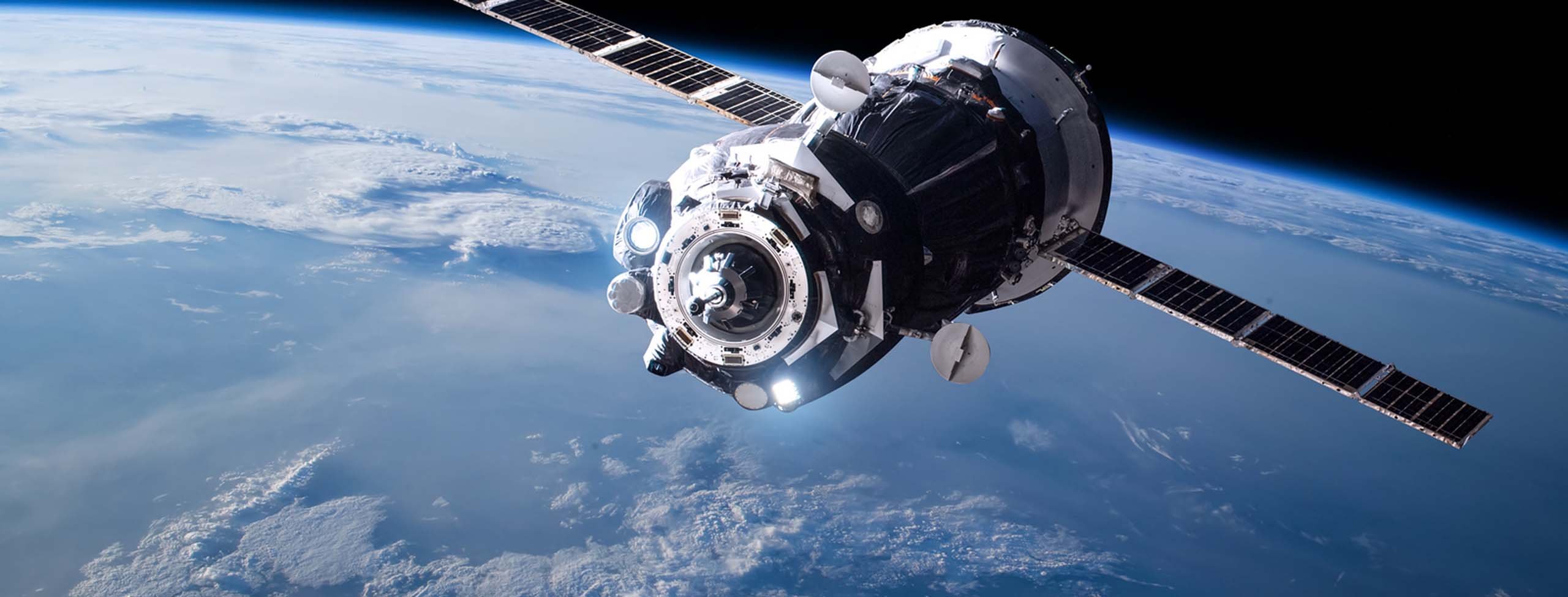 satellite in orbit