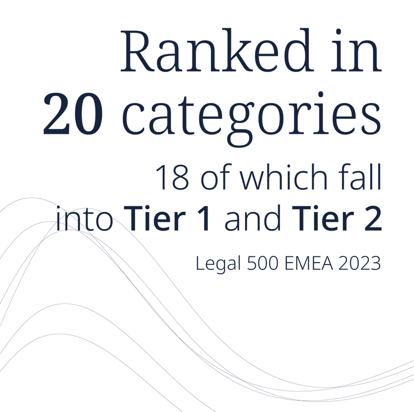 Ranked in 20 categories