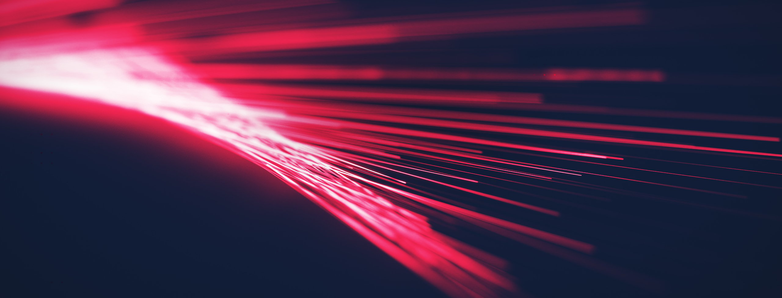Red optical fiber