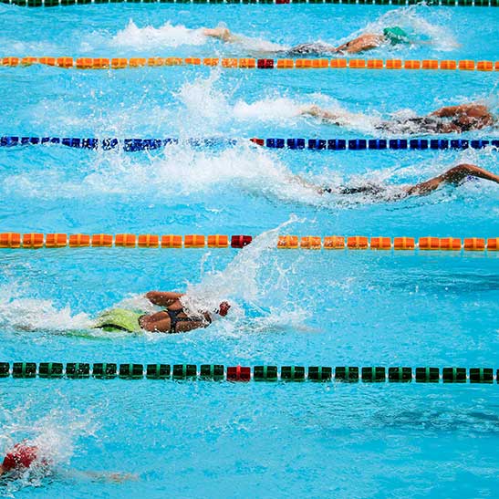 swimming