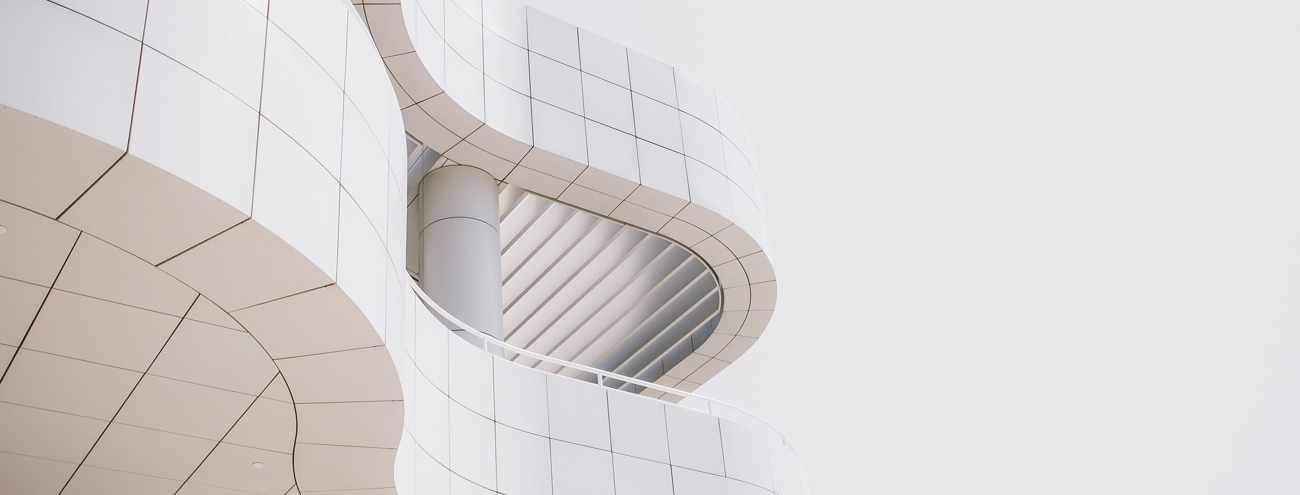 Abstract beige building