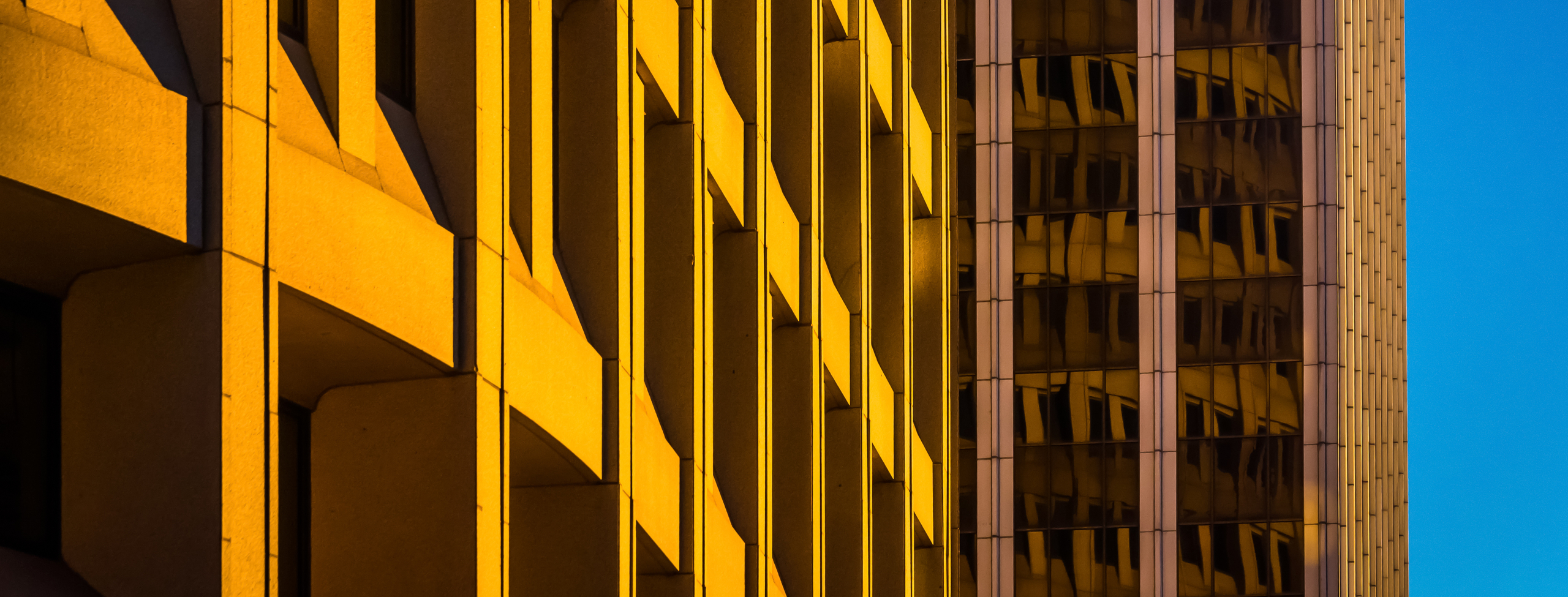 Architectural abstract in downtown Wilmington 