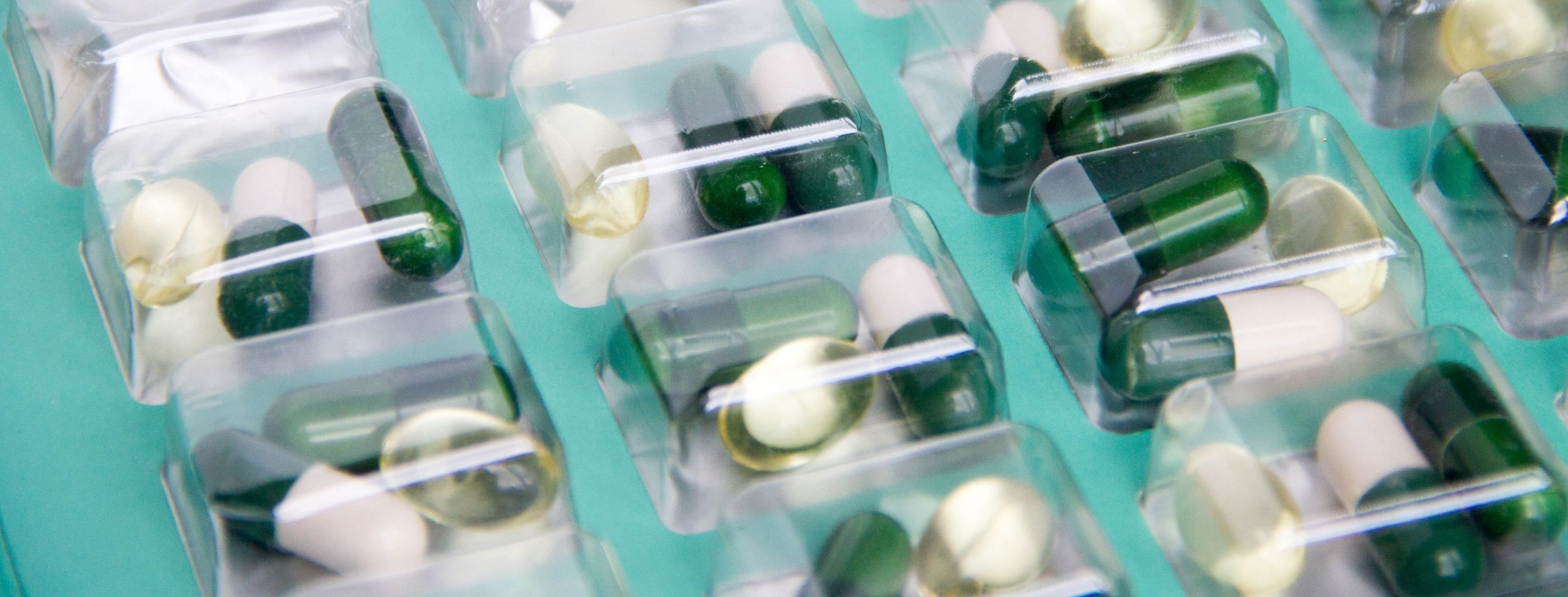 Pill capsules in packaging