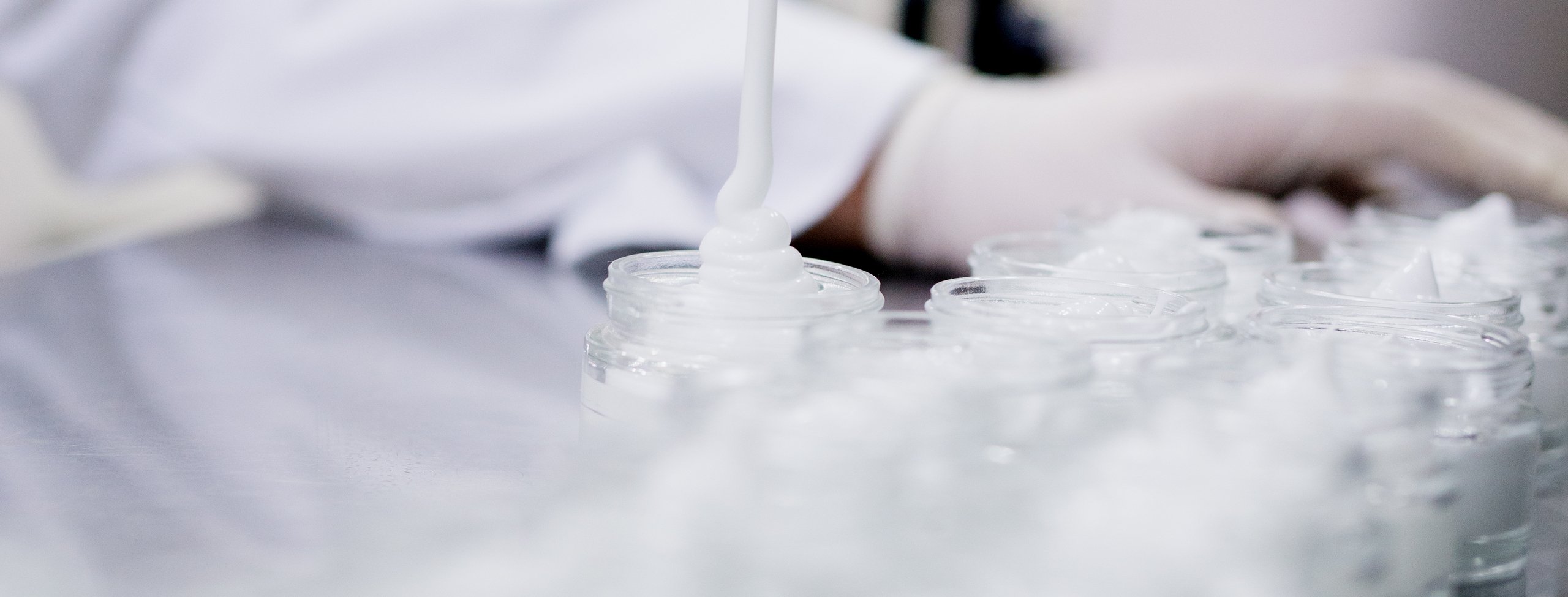 Production of cosmetics