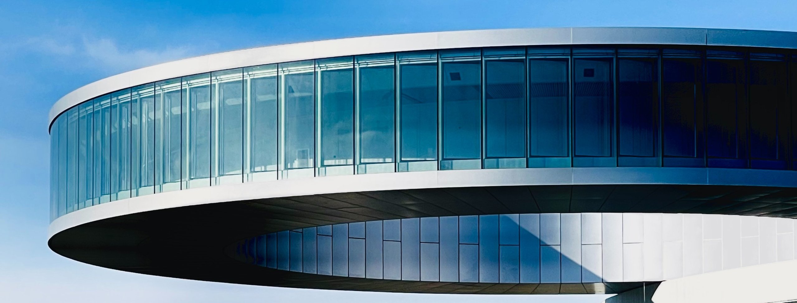 Round building with windows