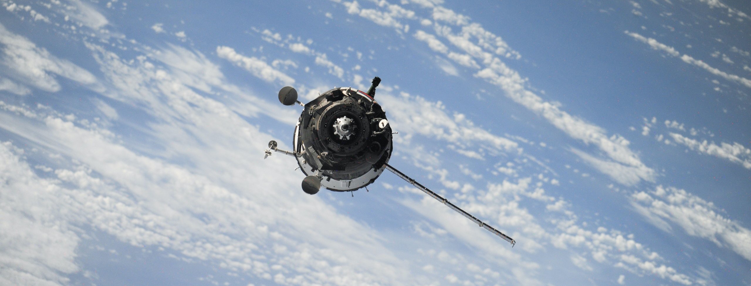 Satellite in orbit