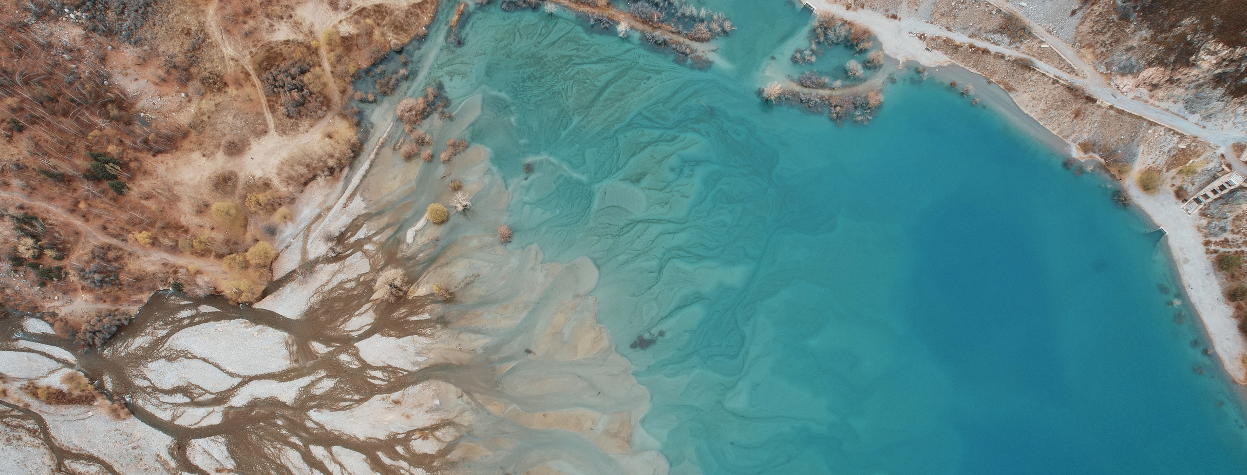 turquoise water
