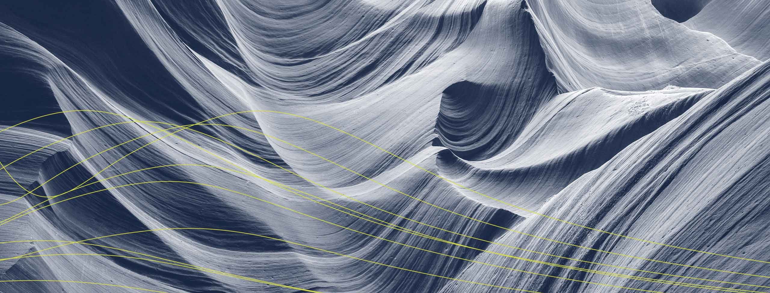 Abstract view of canyon