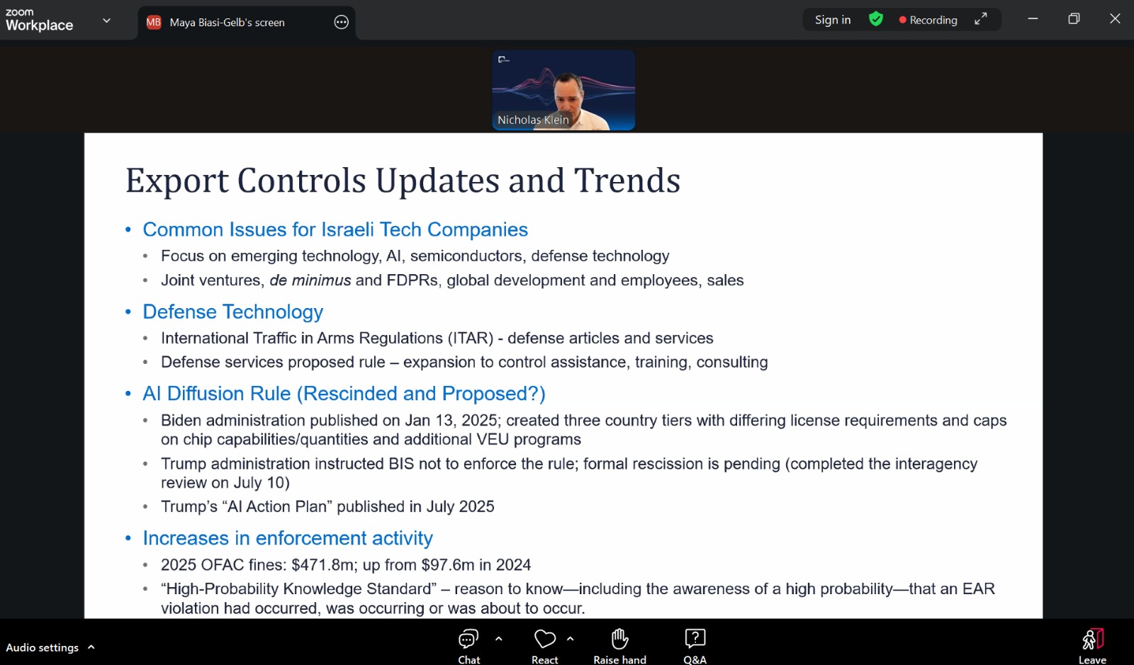 Navigating US Trade Compliance in 2025: CFIUS, Export Controls, Tariffs and Mitigation Strategy
