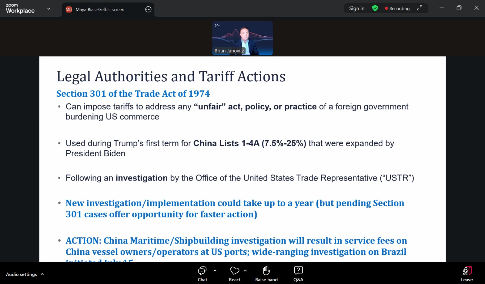 Navigating US Trade Compliance in 2025: CFIUS, Export Controls, Tariffs and Mitigation Strategy