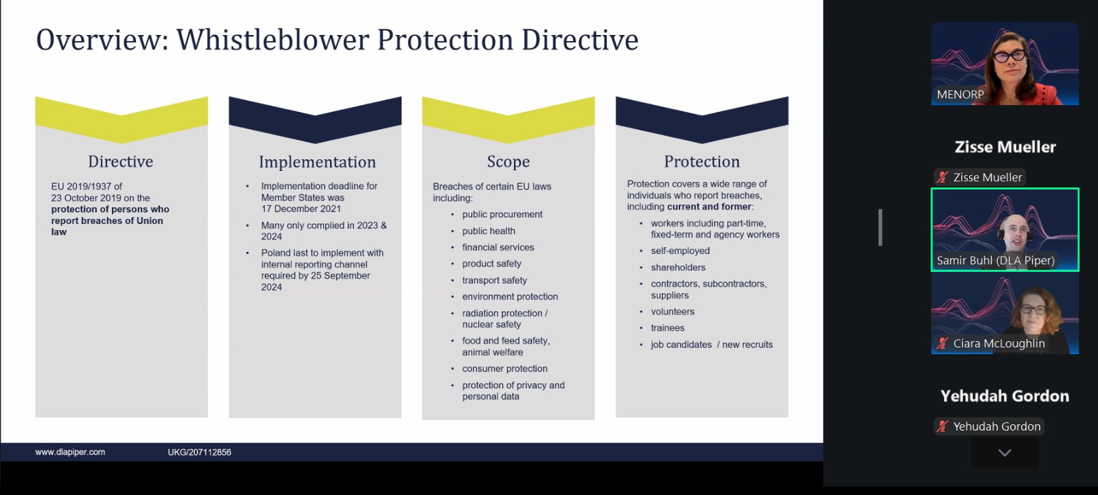 Is Your EU Whistleblowing Channel Actually Compliant in 2026 Webinar