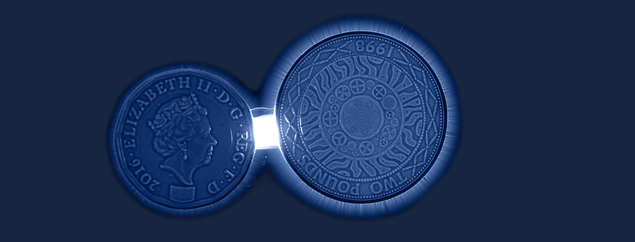 Pound coins to illustrate M&A