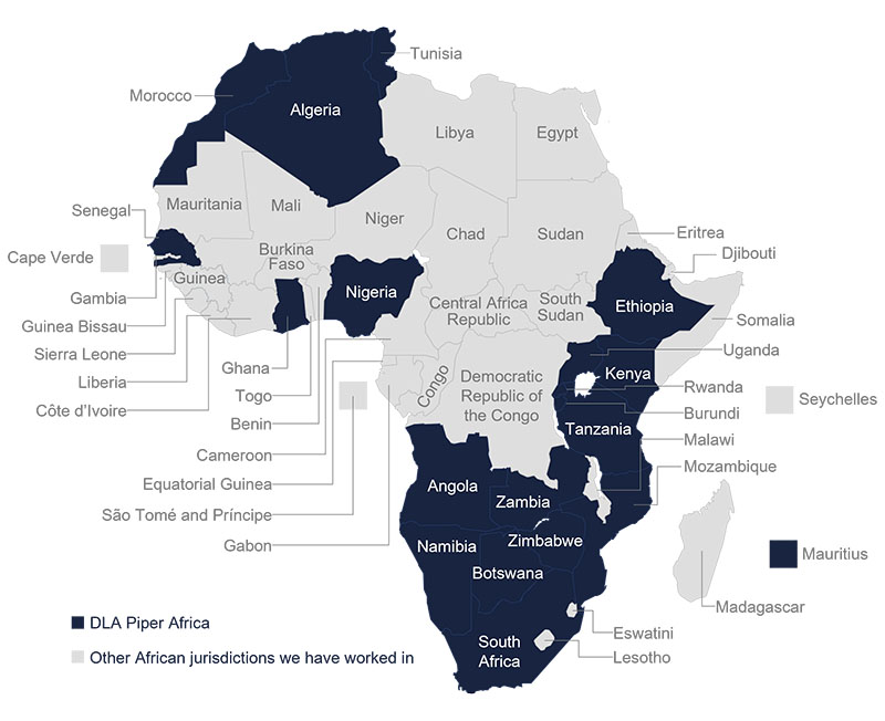 Unrivalled African coverage map