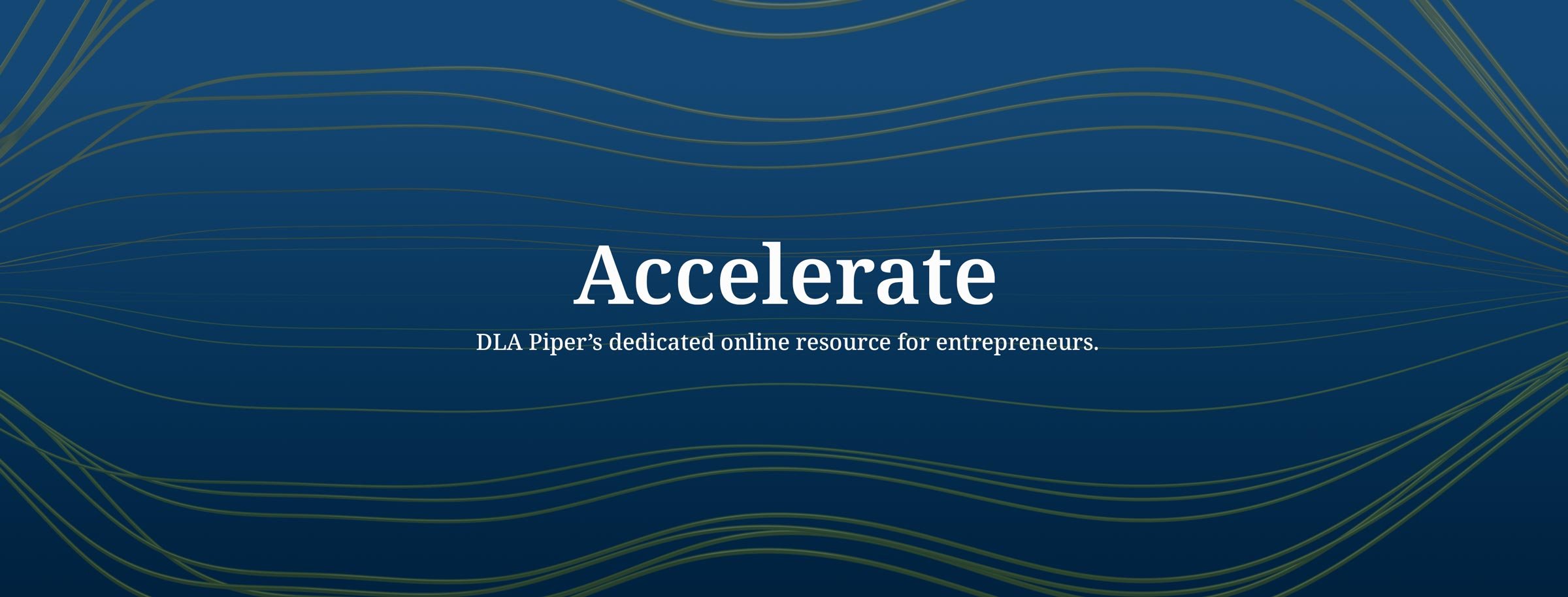 Accelerate article banner