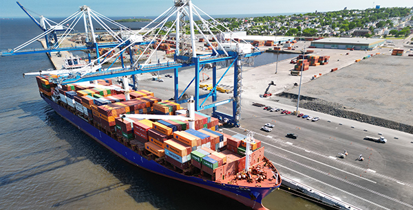 DP World at Port of Saint John celebrates its two new cranes