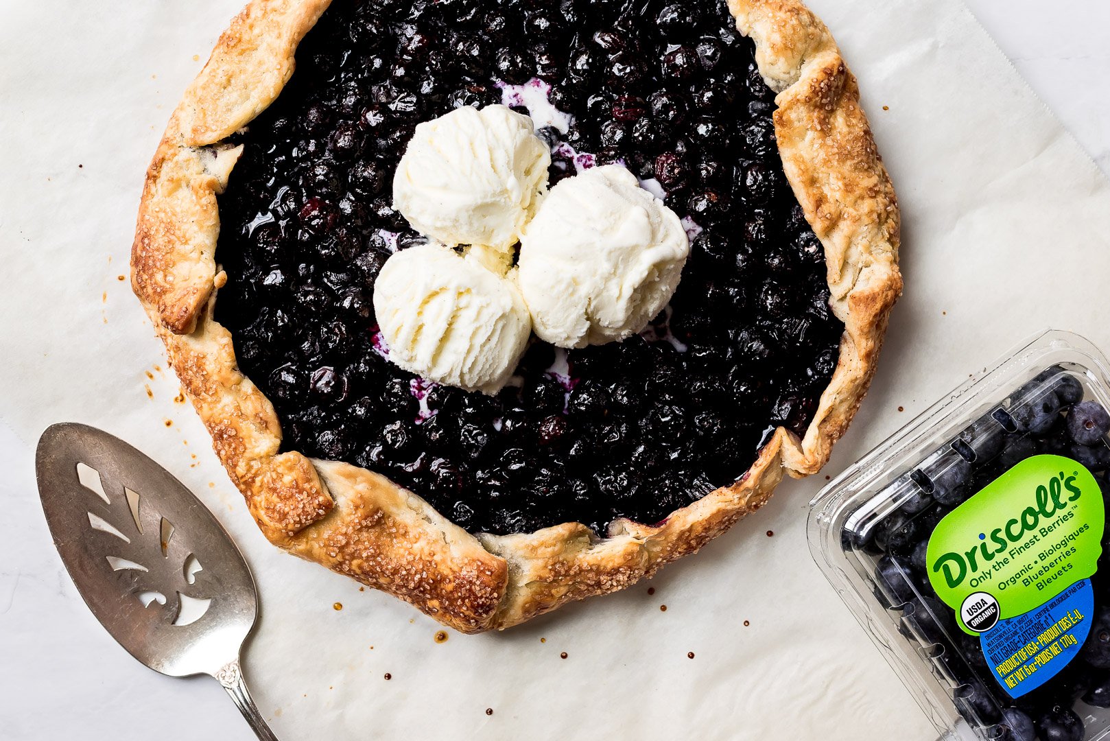 Spiced Blueberry Galette Recipe | Driscoll's