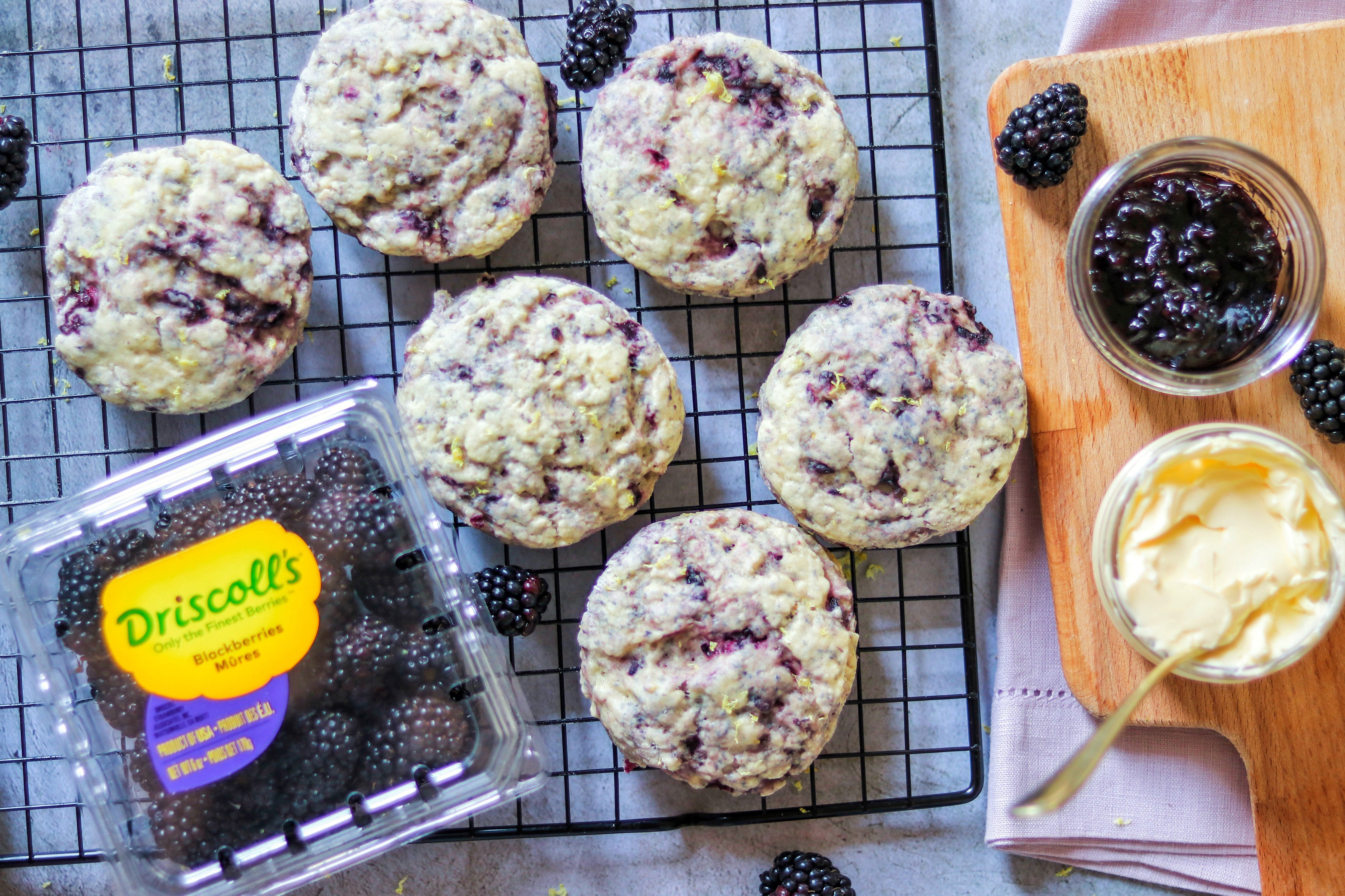 Blackberry Lemon Scones Recipe | Driscoll's