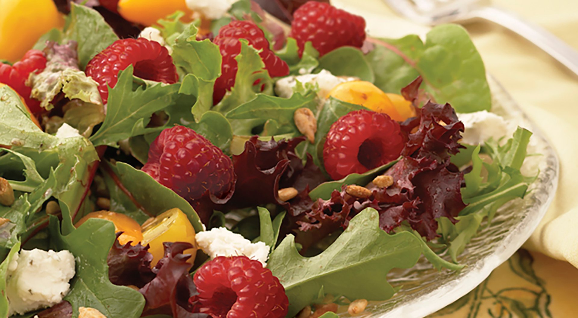 Raspberry Goat Cheese Salad | Driscoll's